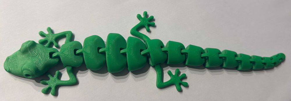 Brinquedo Lagarto Articulado