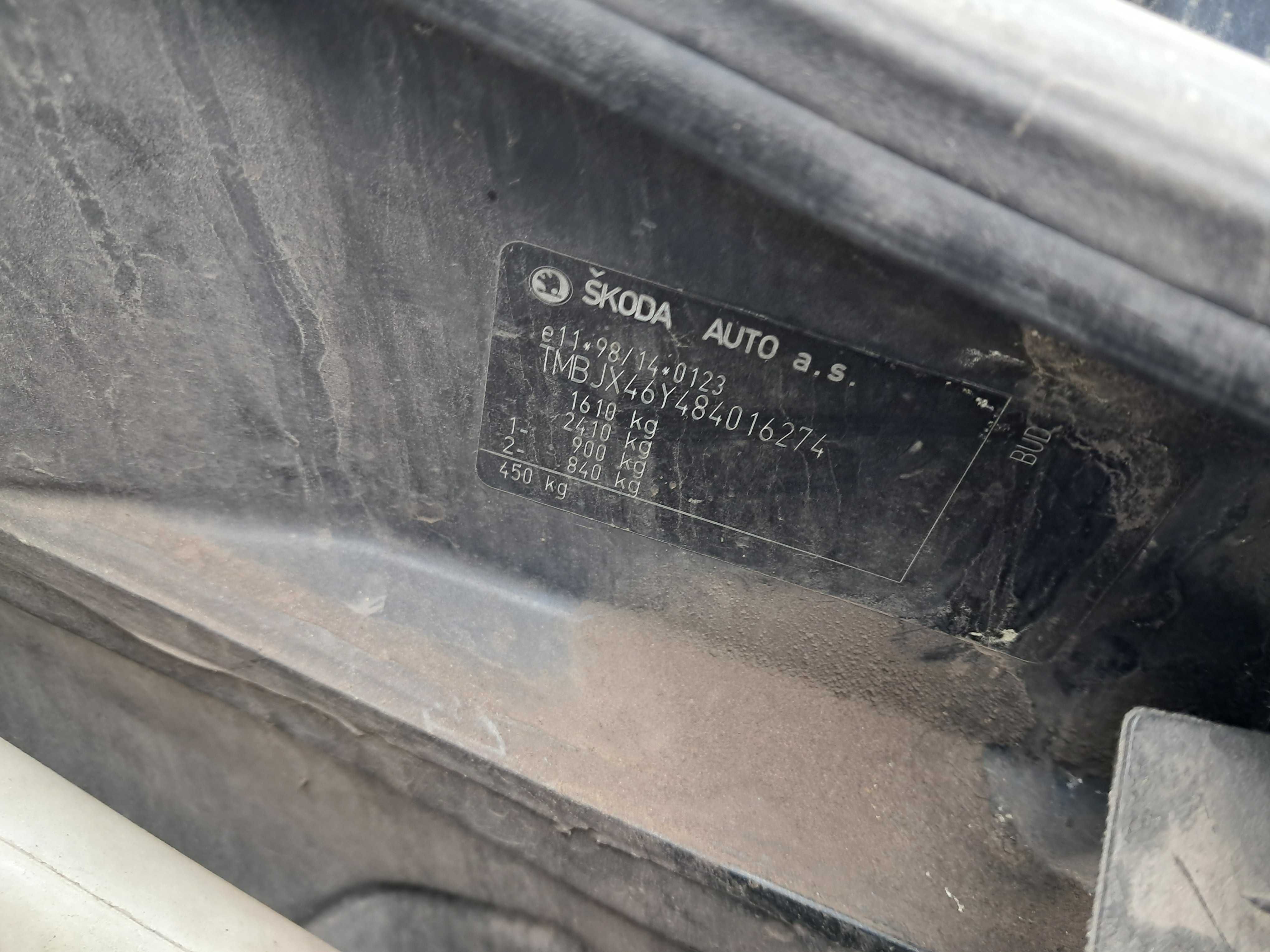 2007 Skoda Fabia I 1.4 16V BUD 80 KM Silnik Skrzynia części