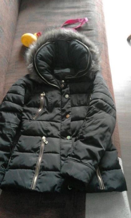 kurtke zimowa czarna