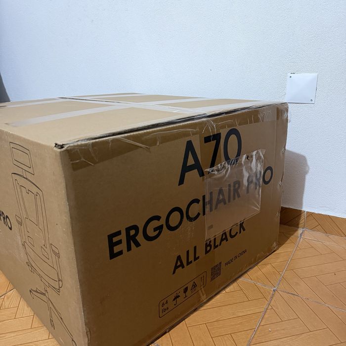 A70 ErgoChair Pro - All Black NOVA