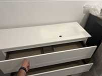Movel casa banho Novo Com Lavatorio 130x46