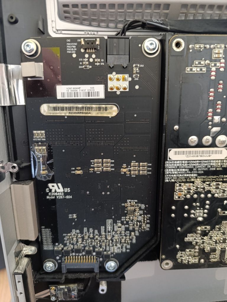 Запчасти на imac А1312,27", 2009-11 год