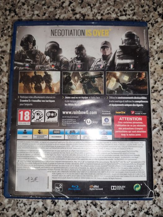 Rainbow Six Siege PS4