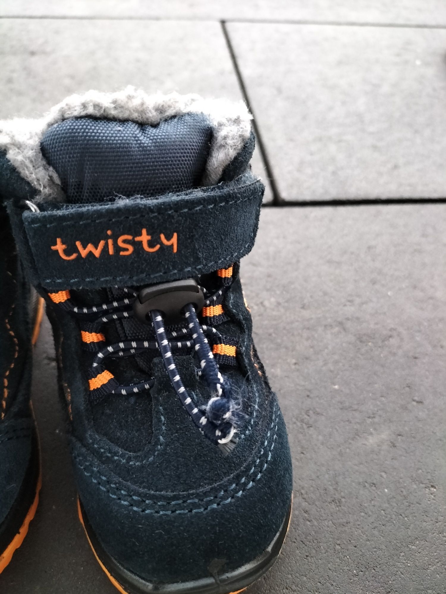 Buty zimowe twisty skórzane wodoodporne 20