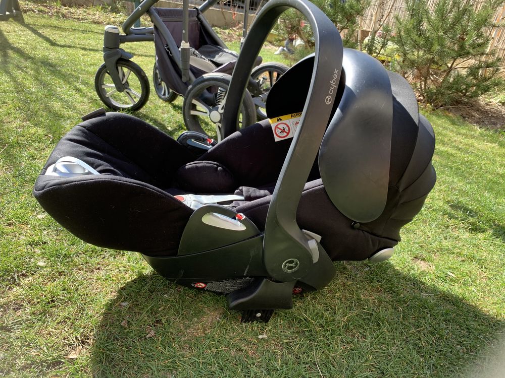 Wózek Bebetto bresso  3w1 + Cybex Cloud Q