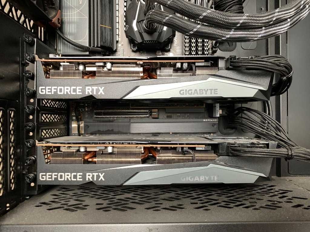 Stacja robocza Ryzen 9 5900X 12-Core 4.2, 128GB, 2x RTX 3070, 1TB SSD