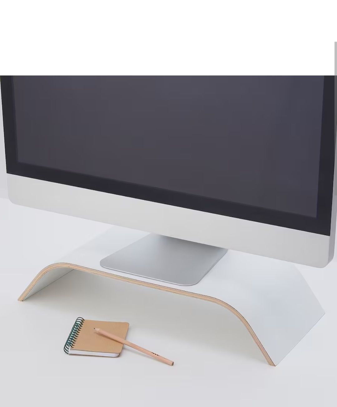 Suporte Monitor branco