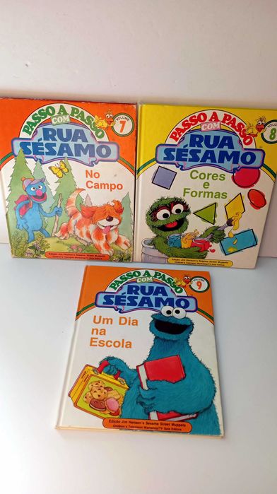 Coleção Completa - Passo a Passo com a Rua Sésamo