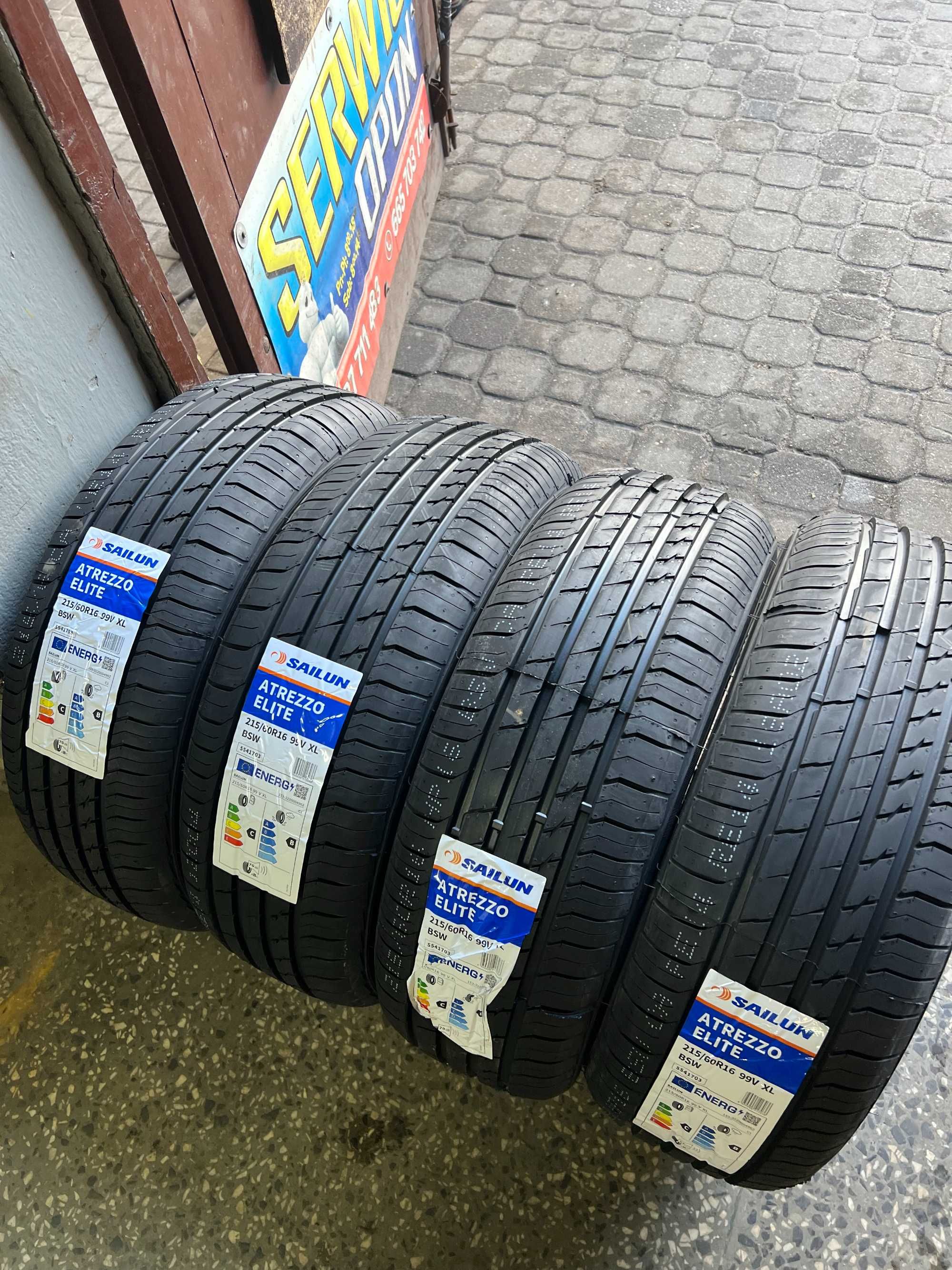 215/60r16 sailun nowe opony letnie 2023r montaż w cenie !