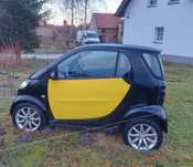 Smart Fortwo 600, półautomat, silnik OK, sprzęgło do wymiany