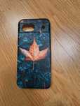 Etui plecki case Pixel 8a liść jesień zielone pomarańczowe