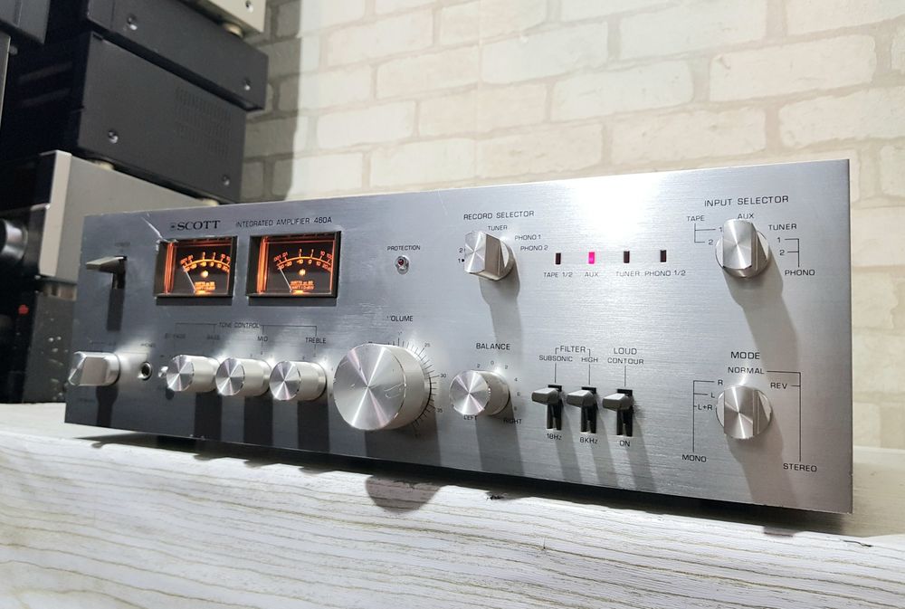 Стерео підсилювач/усилитель  Scott 460 2x70Вт б/у з Німеччини