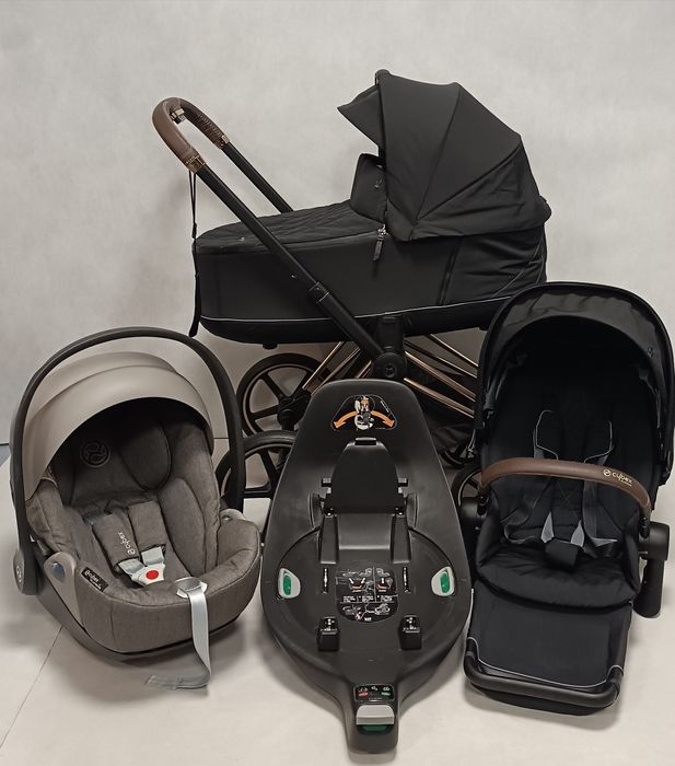 Wózek 4w1 Cybex Priam 2.0 Cloud Z /Baza Cybex Z Isofix