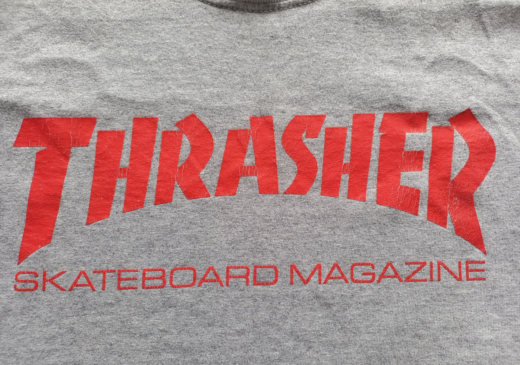 Скейт мерч футболка Thrasher