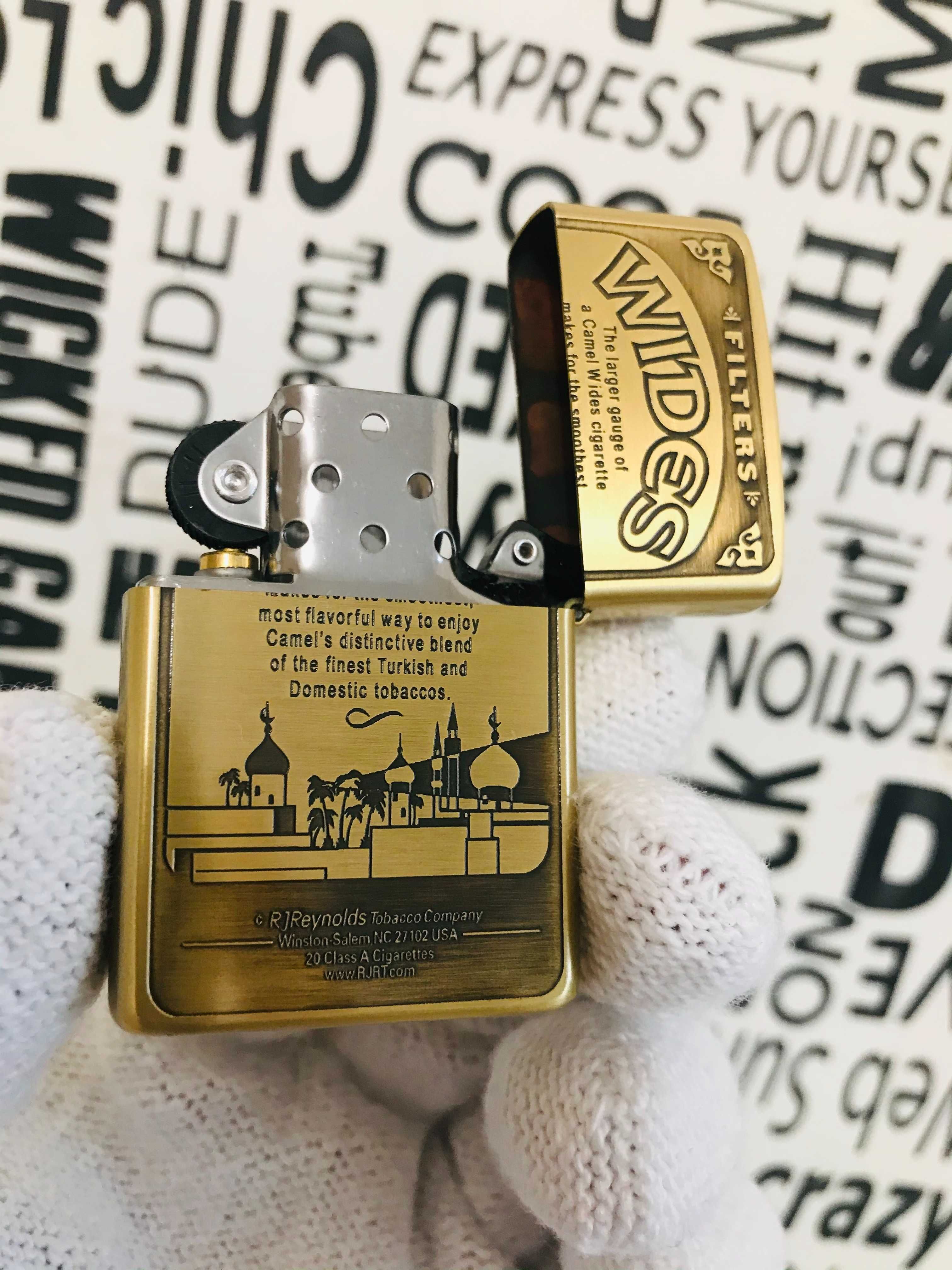 Запальничка Zippo Golden Camel Wides бензинова нова в коробці