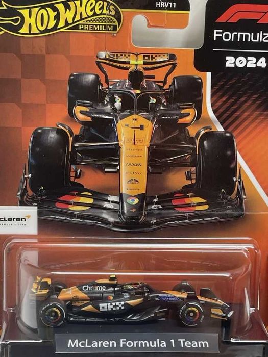 Hot Wheels Premium Formula 1 McLAREN. Lando Norris 4.