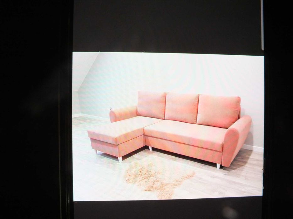 Narożnik z funkcją spania roczny mało używany