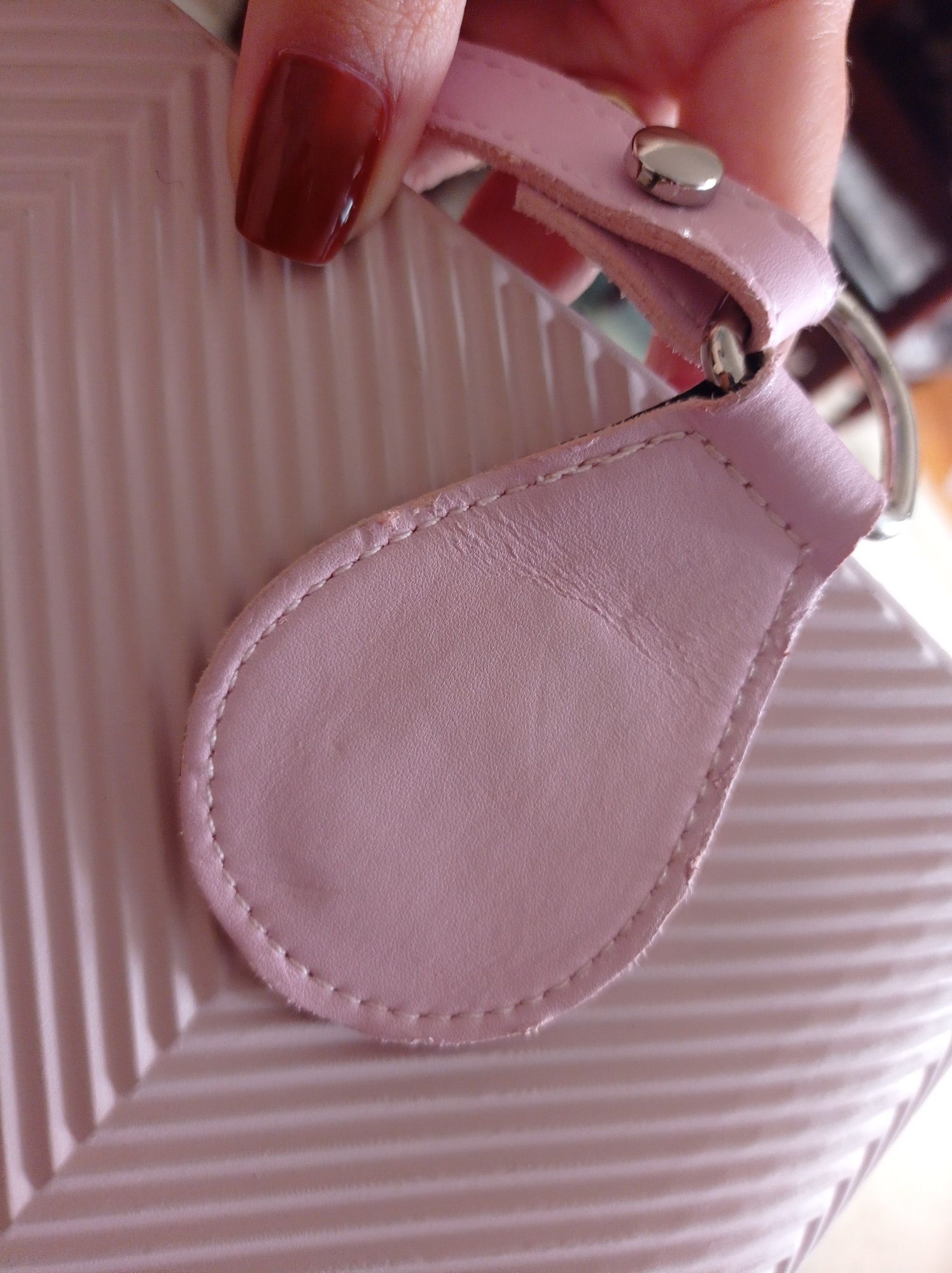 Obag mini jodełka rosa smoke