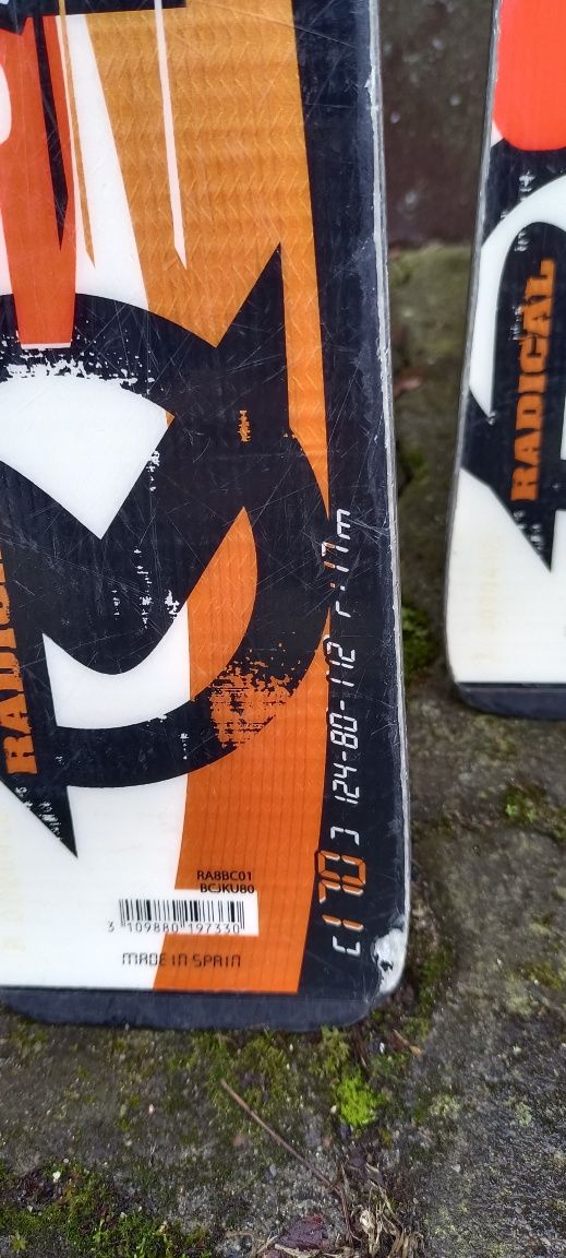 narty Rossignol wc radical oversize  170 cm