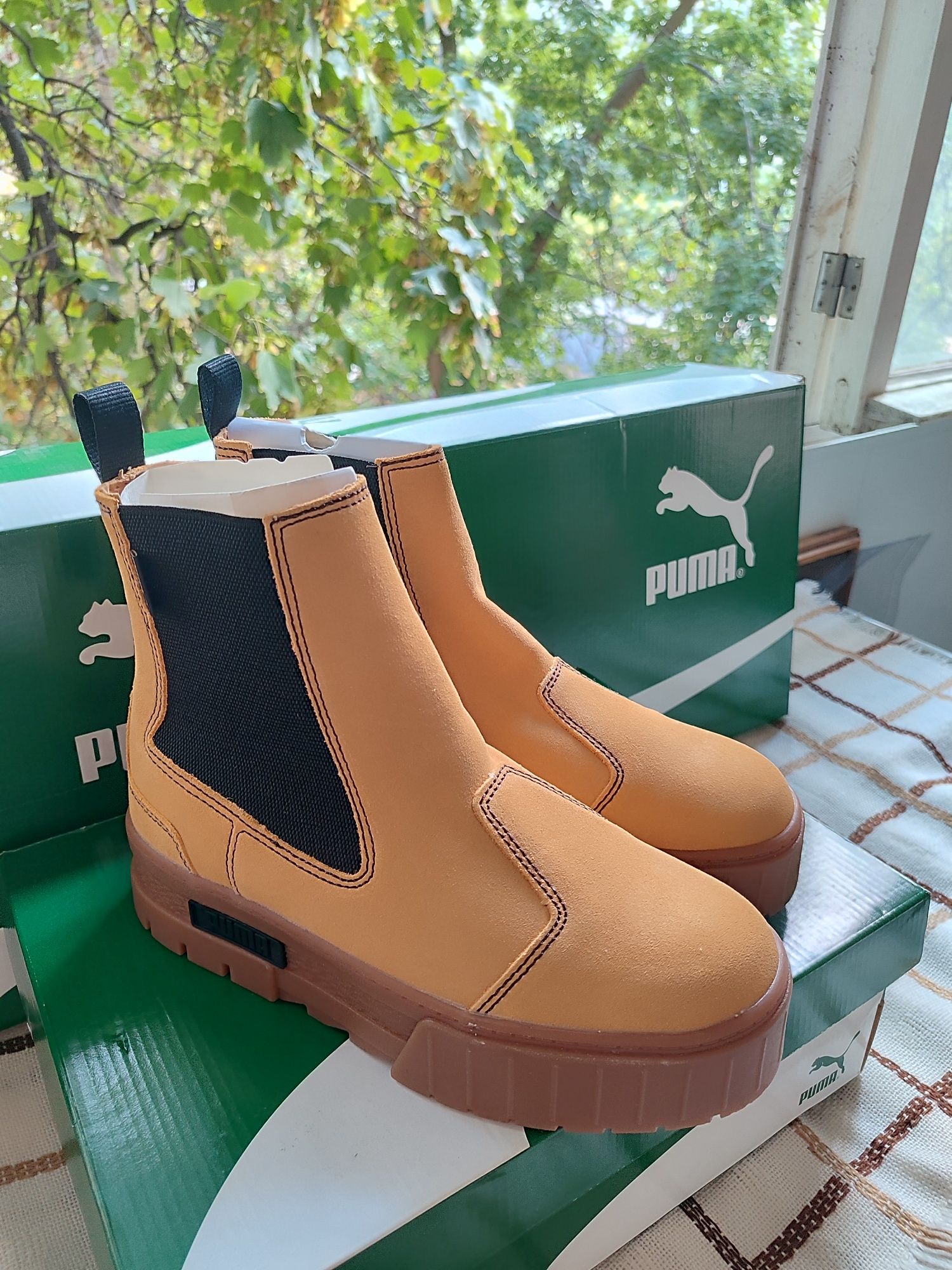 Нові черевики челсі Puma Mayze Chelsea Suede Оригінал США! 38 38.5 39