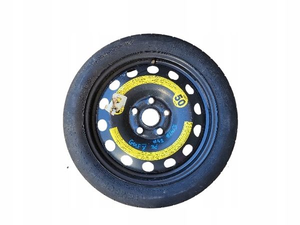 vw golf v audi a3 8p koło dojazdowe 125 70 16