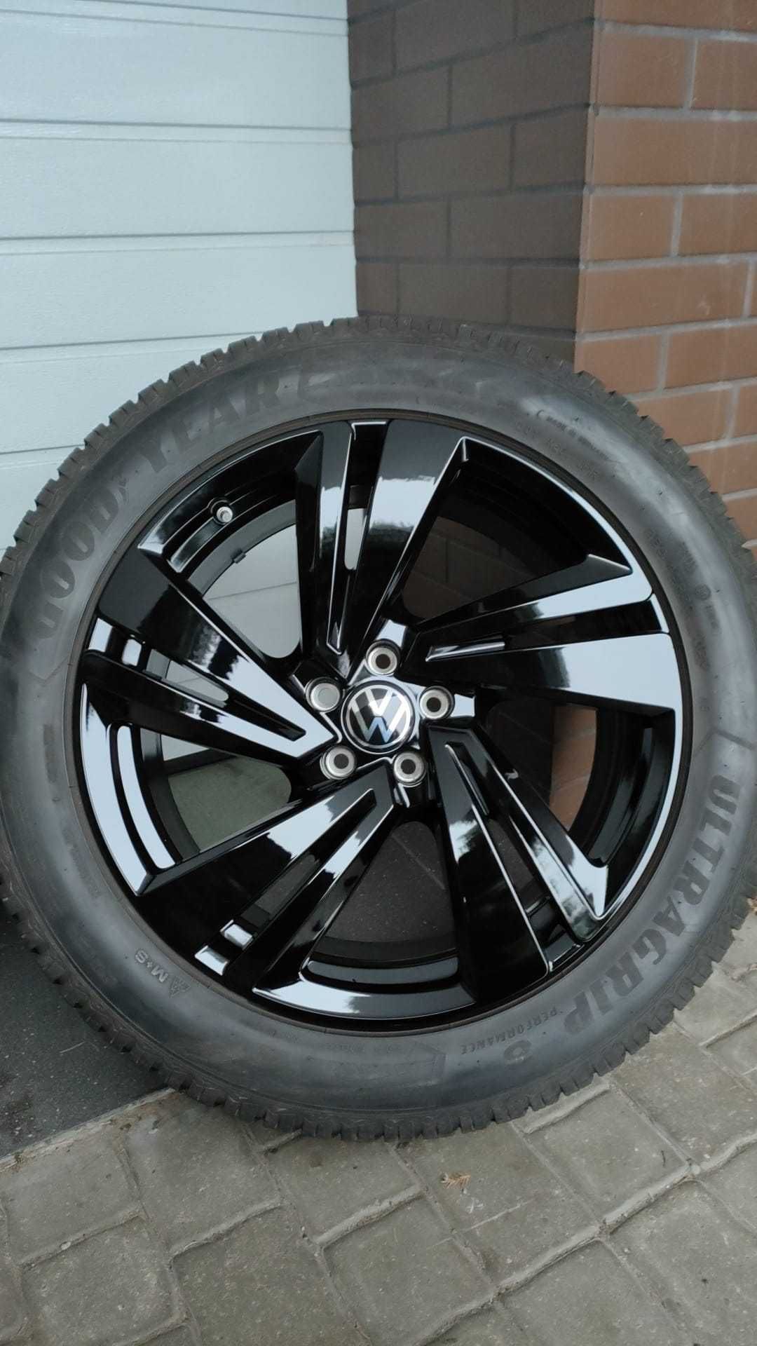 Koła 20" VW Touareg III Audi 5x112 opony zima 285/45/20 TPMS (B511)