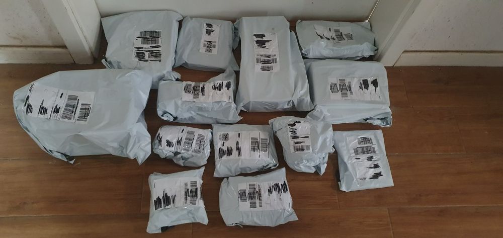 NIEODEBRANE PACZKI DE DHL Amazon Otto eBay nocy palety mix boxy Niemcy