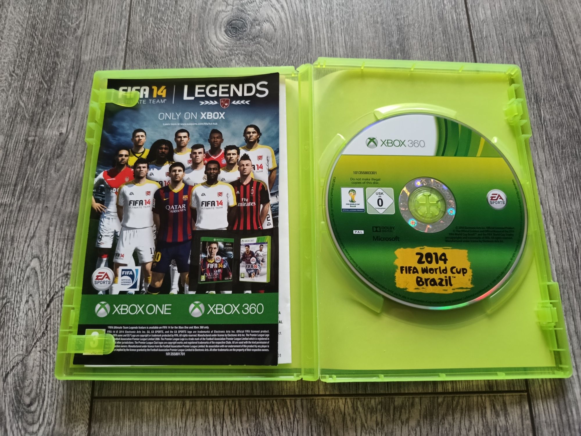 Gra Xbox 360 FIFA 2014 Brazil World Cup