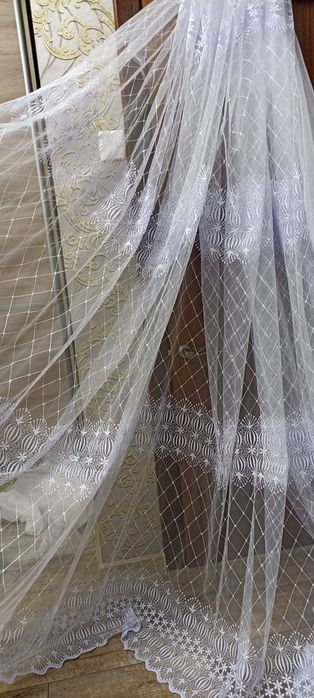 РОЗПРОДАЖ ДЕШЕВО! Продам  нові тюлі ( по 80 , 90  грн за метр)