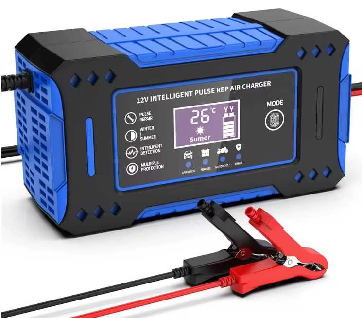 Зарядний пристрій/Зарядное устройство 12V/24V- 6A/8А/10А/15А Авто/Мото