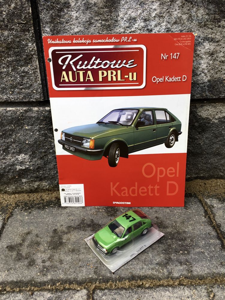 Czasopismo-OPEL KADETT D-auta PRL,model,autka,kolekcja