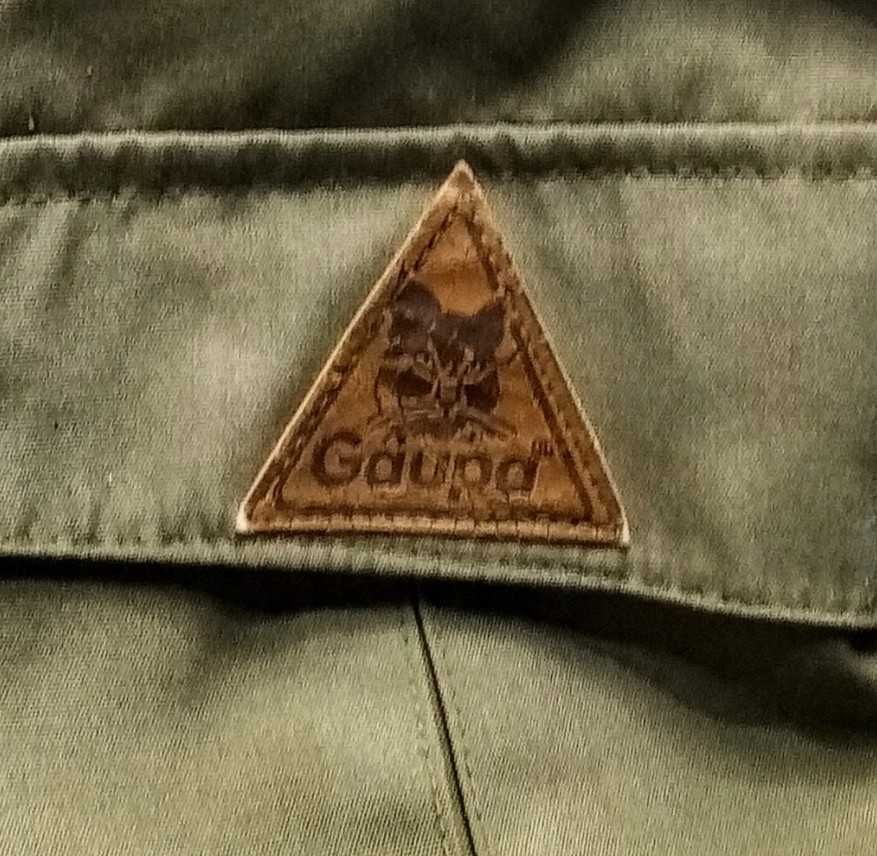 Wr) GAUPA męska kurtka khaki Roz.L/XL