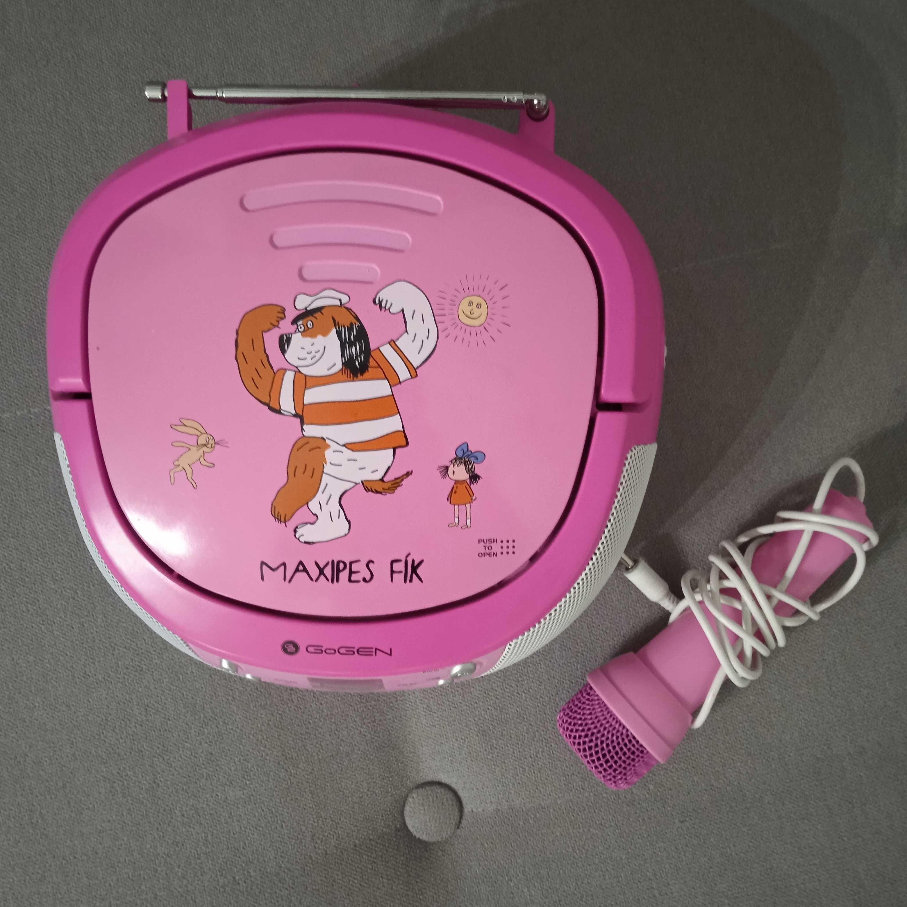 Boombox radio CD USB karaoke