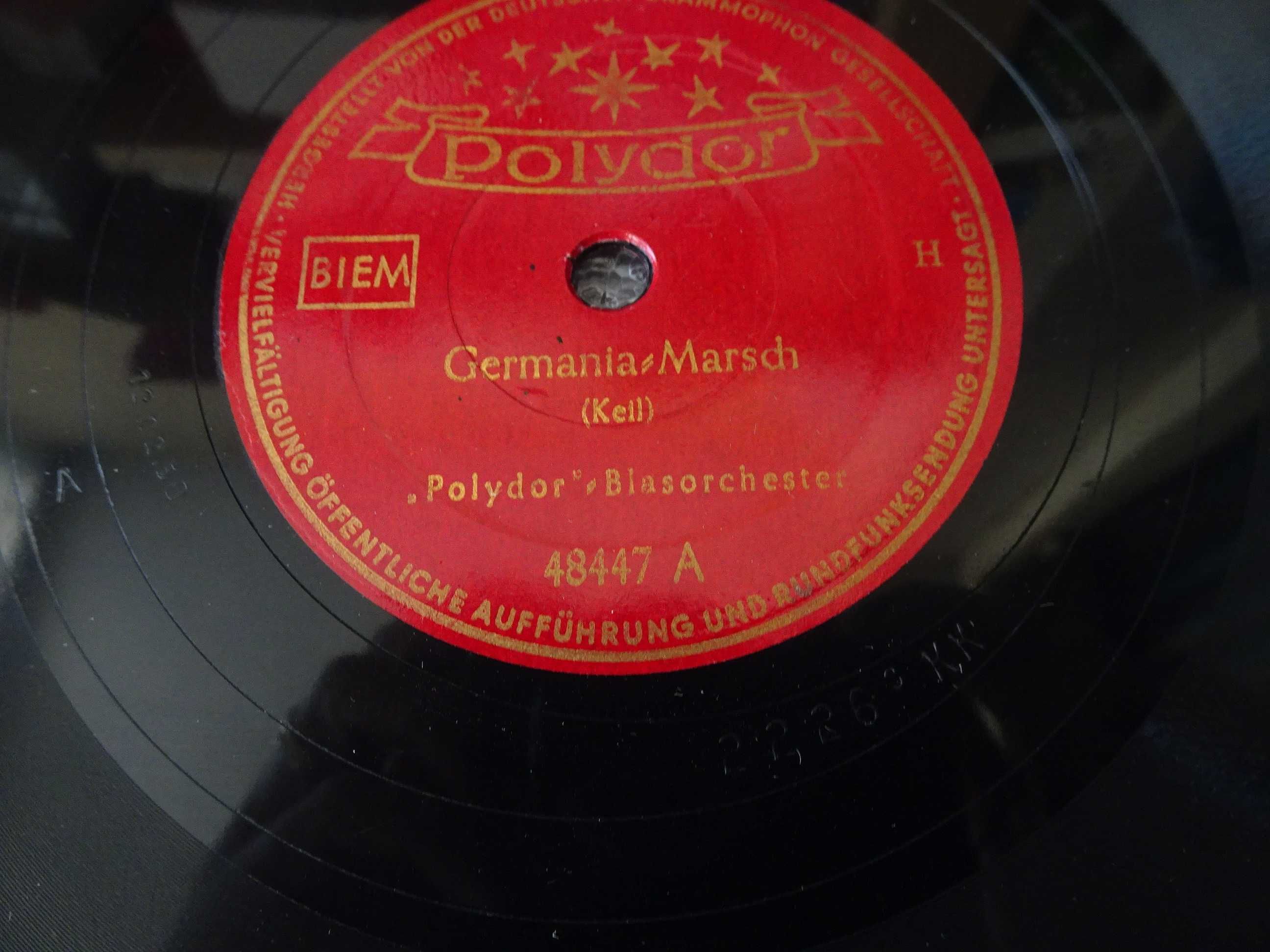 Disco grafonola Polydor Blasorchester - Germania Marsch / Venezia