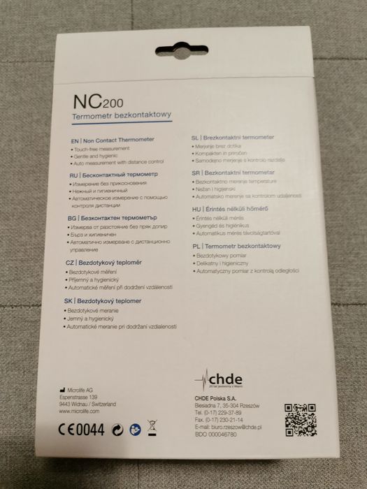 Termometr Microlife Nc200