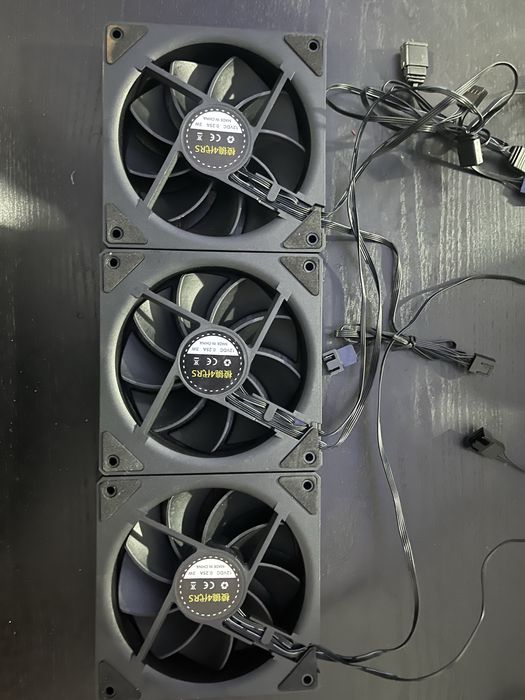 Ventoinhas RGB sem parafusos!!!