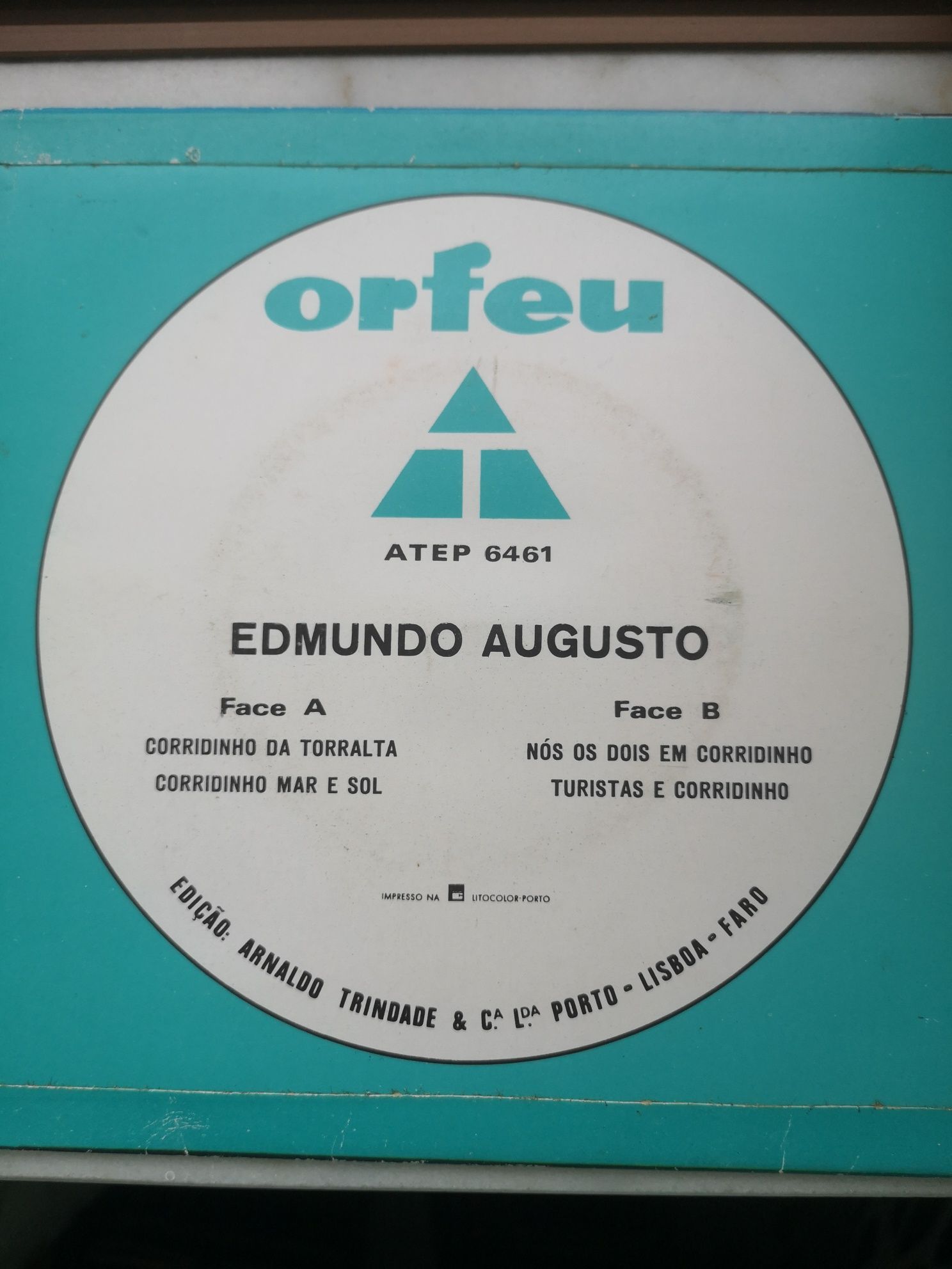 Vinil "Acordeão" de Edmundo Augusto