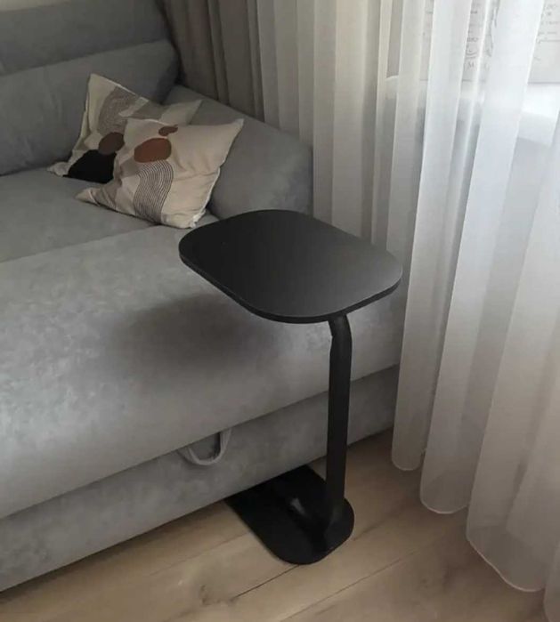 Nowy Stolik Kawowy na Kawę Boczny Dąb Okrągły do Salonu - Wysyłka