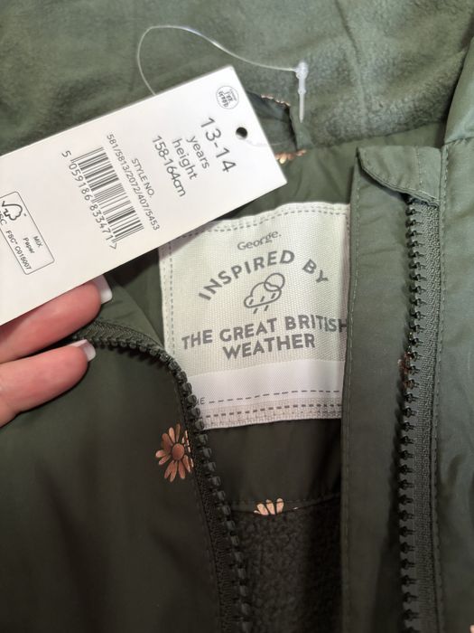 Вітровка вологозахисна 13-14 років нова