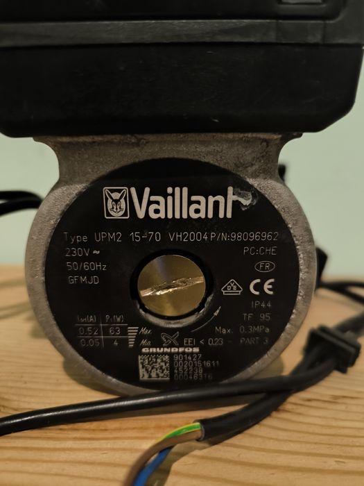 Насос Vaillant Grundfos в комплекті з "улиткою"