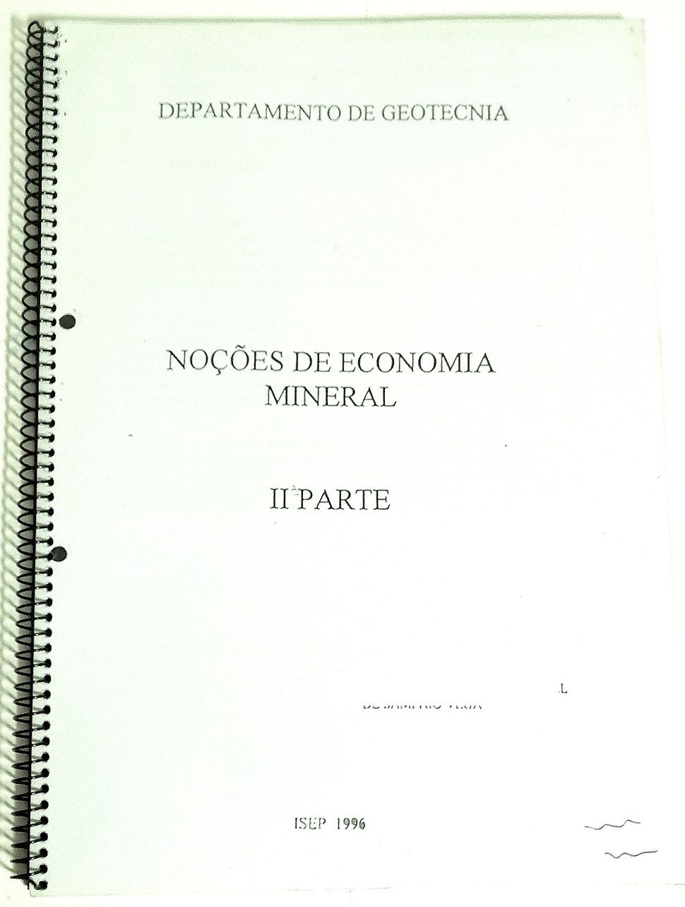 Manual Noções de Economia Mineral