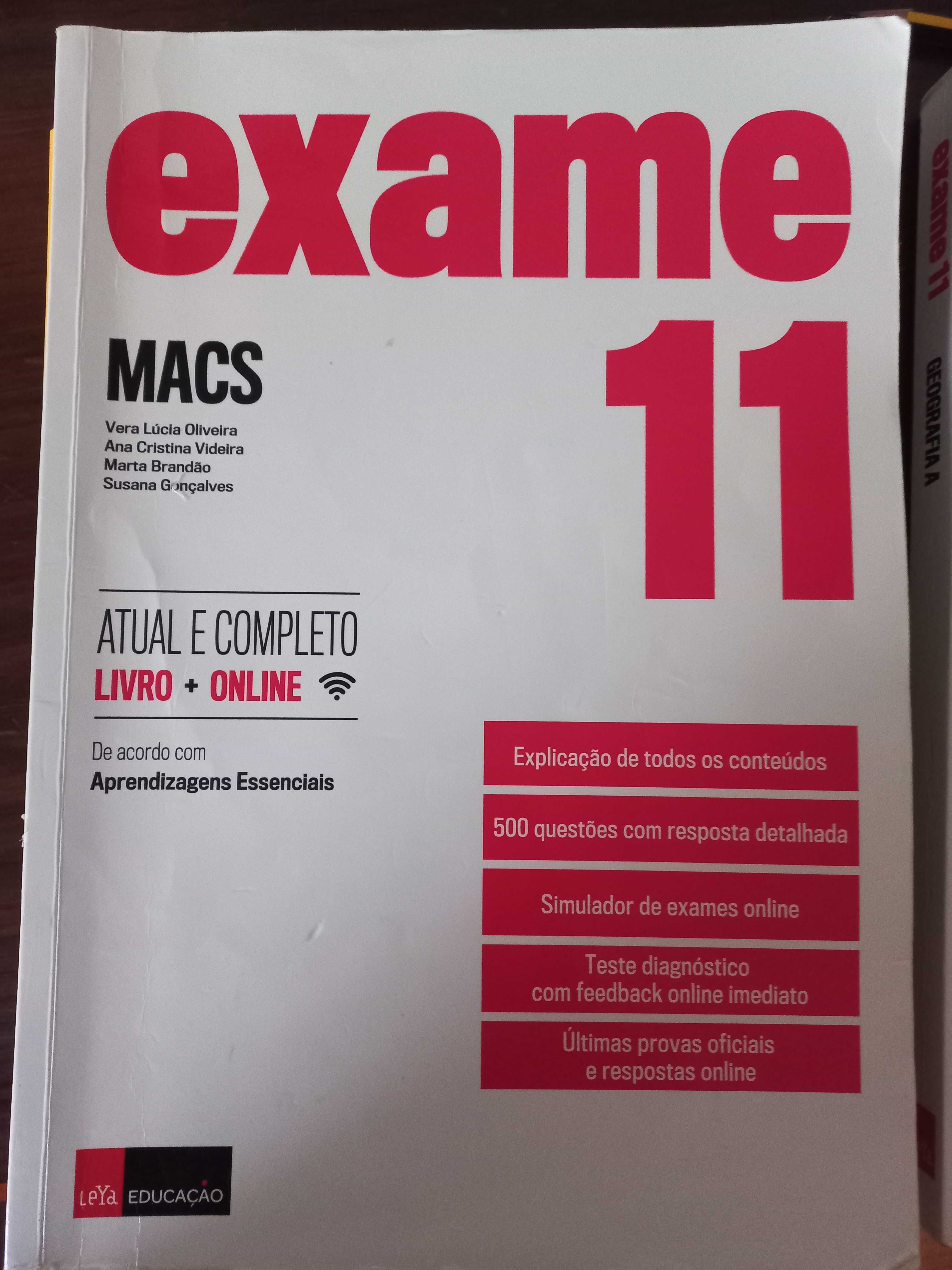 Manuais de exame 11 ano