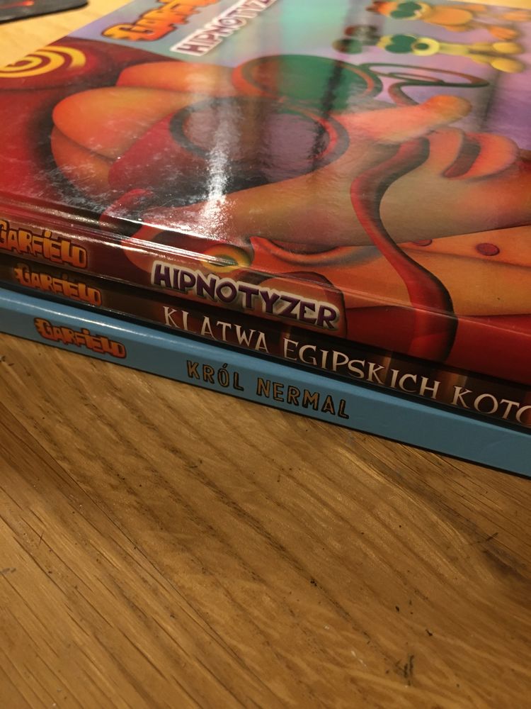 Garfield Zestaw 3 ksiązek Ewa Markowska tanio dostępne
