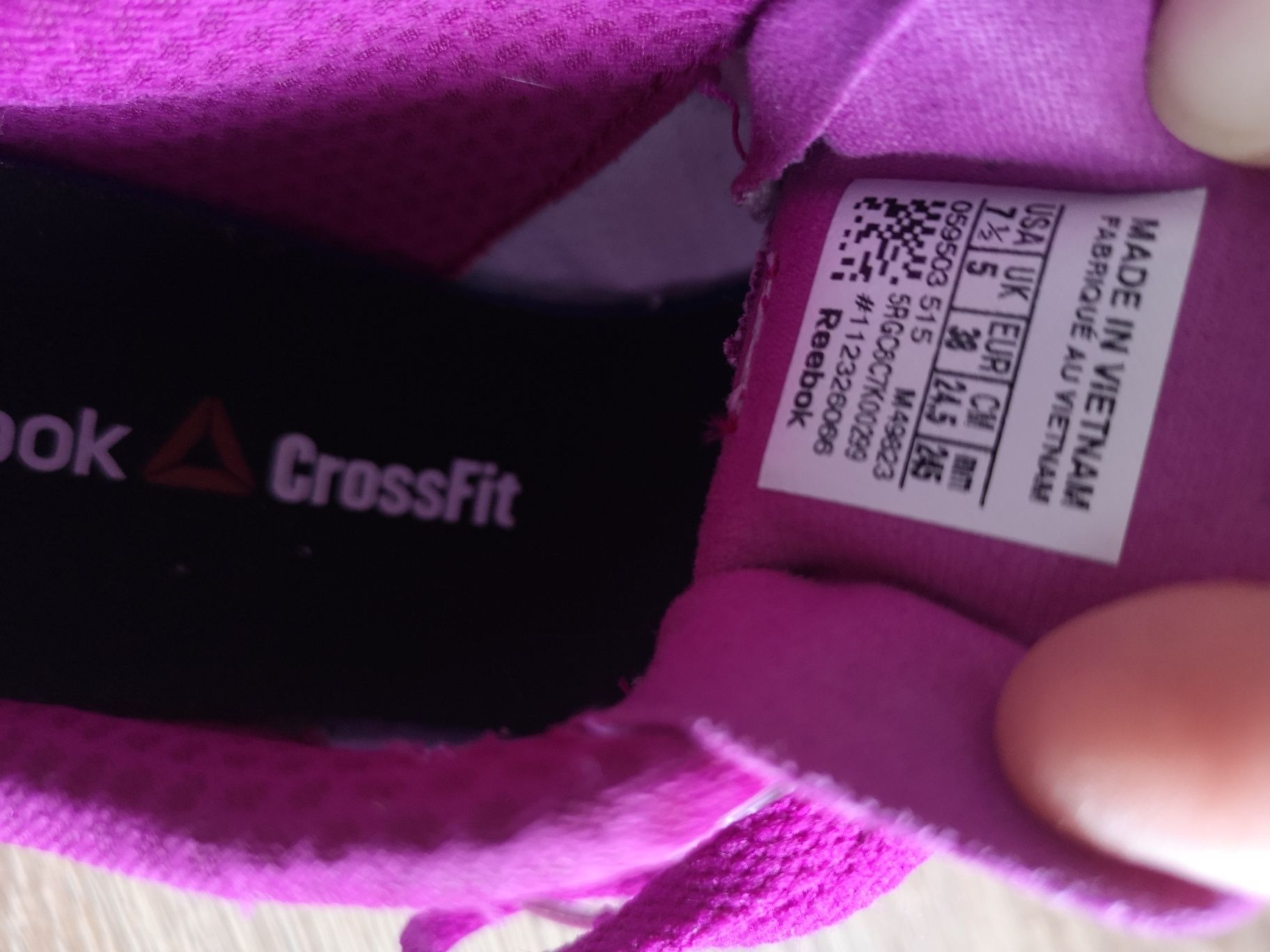 Buty damskie Crossfit Reebok 38 kilka razy użyte