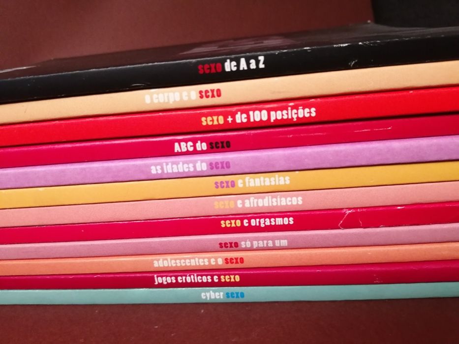 Colecção Livros sobre Sexo (12 fascículos) NOVOS