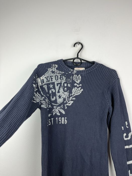 Granatowa bluza Blend rozmiar L fit M longsleeve sweter goth opium