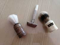 antigo conjunto de barba
