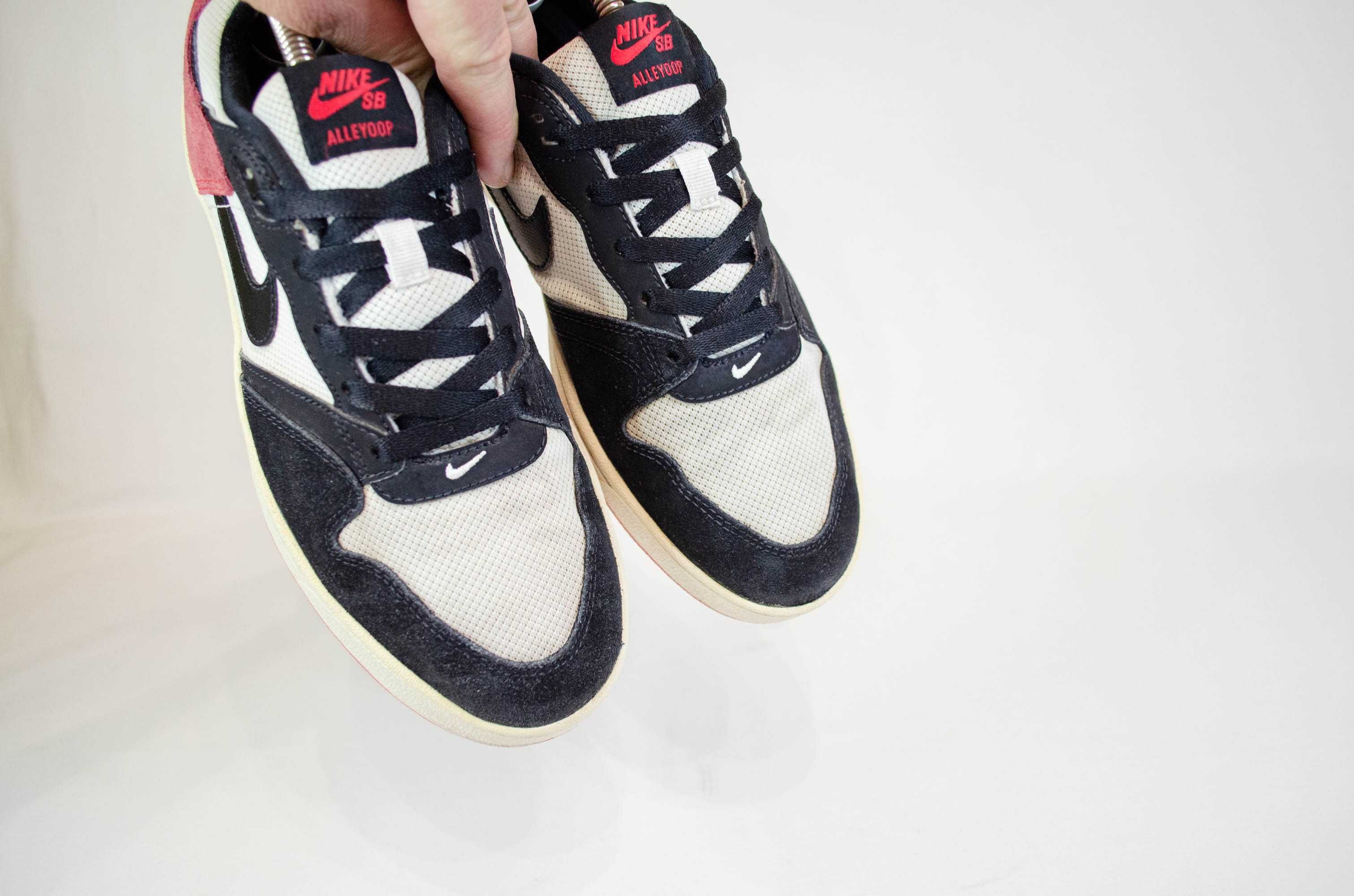 Nike SB Alleyoop Low Кожаные Кеды Кроссовки Оригинал! р. 41-42 26,5 см