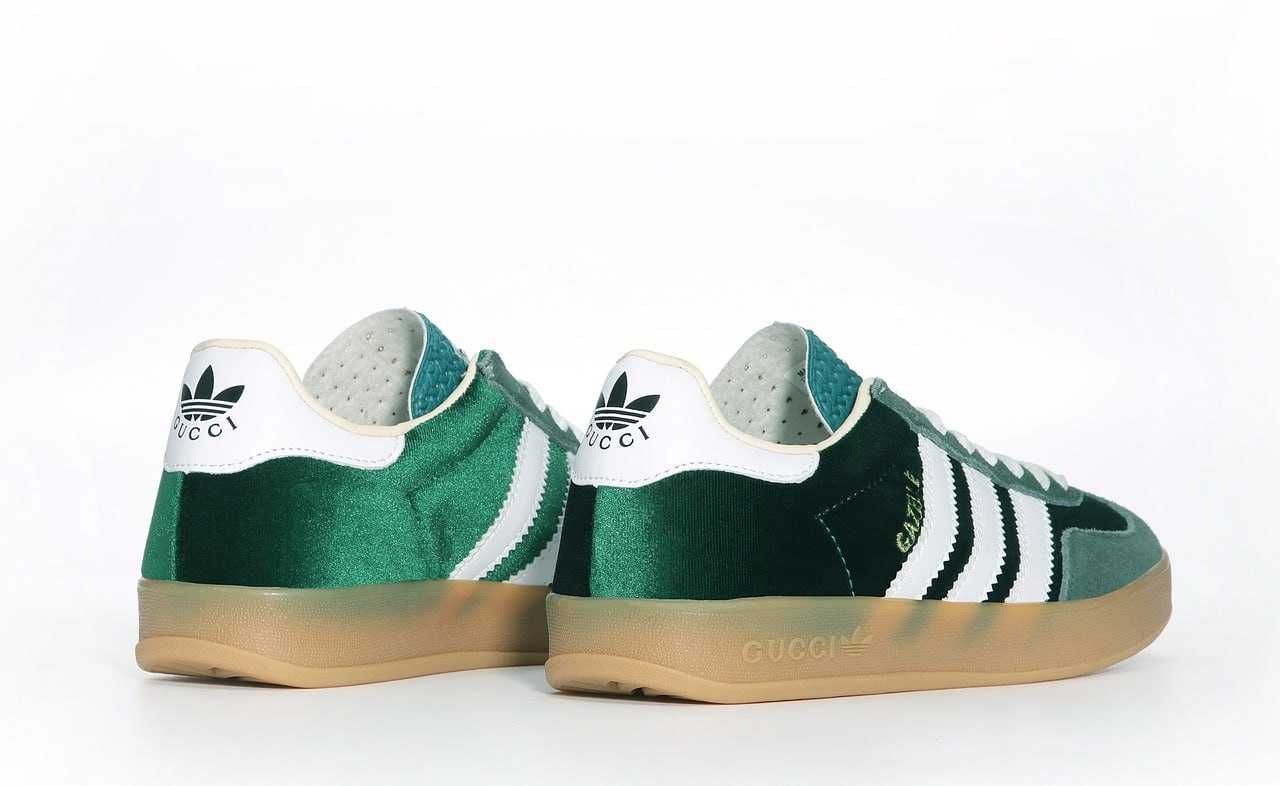 РОЗПРОДАЖ! Кросівки Adidas Gazelle Gucci кросовки адидас гучи зелені