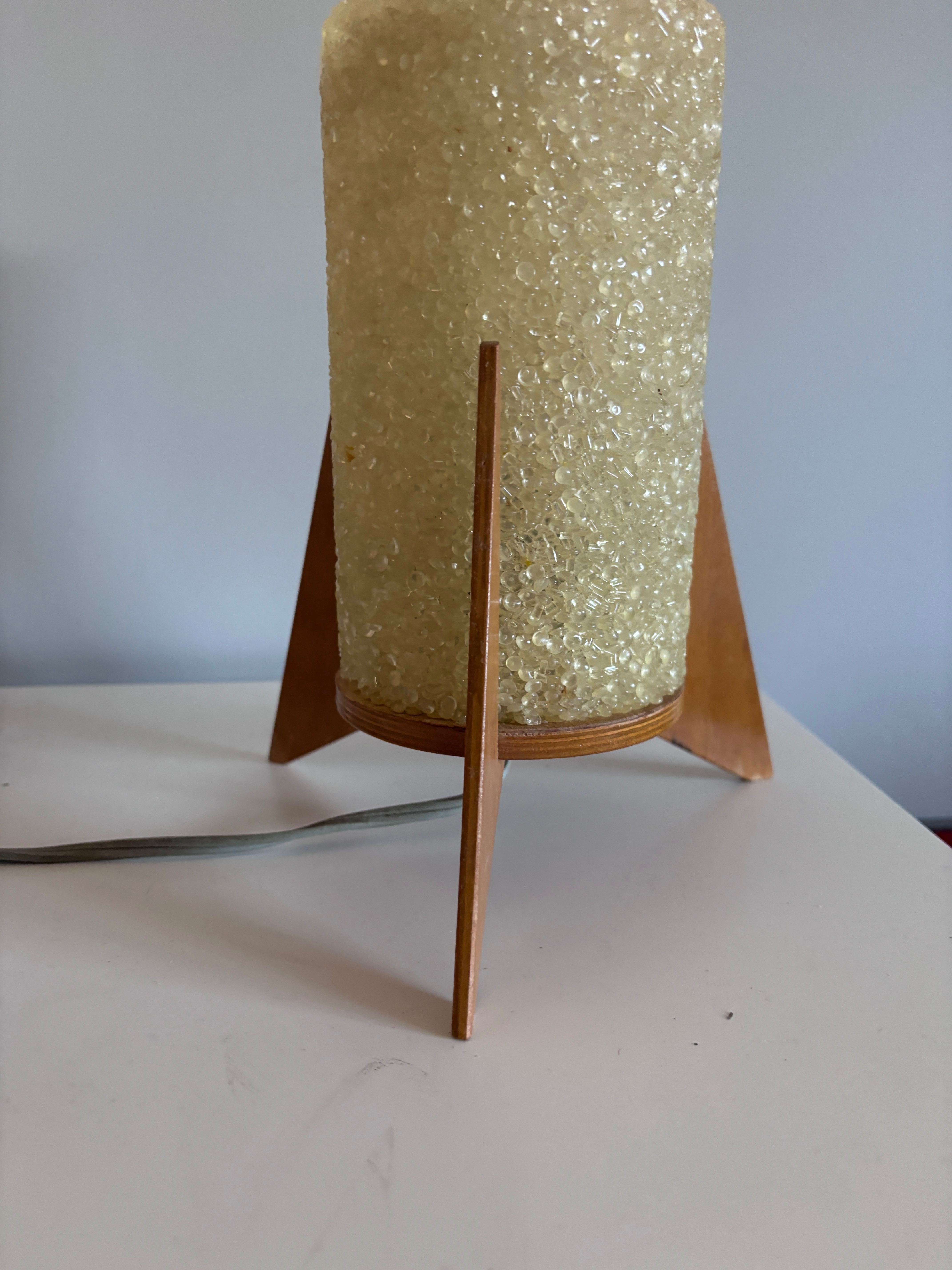 Lampa rakieta-Pokrok Zlína space age retro prl